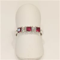 Anello Vidali Gioielli Donna in Oro bianco Zircone ANOR-45-34 - ANOR-45-34